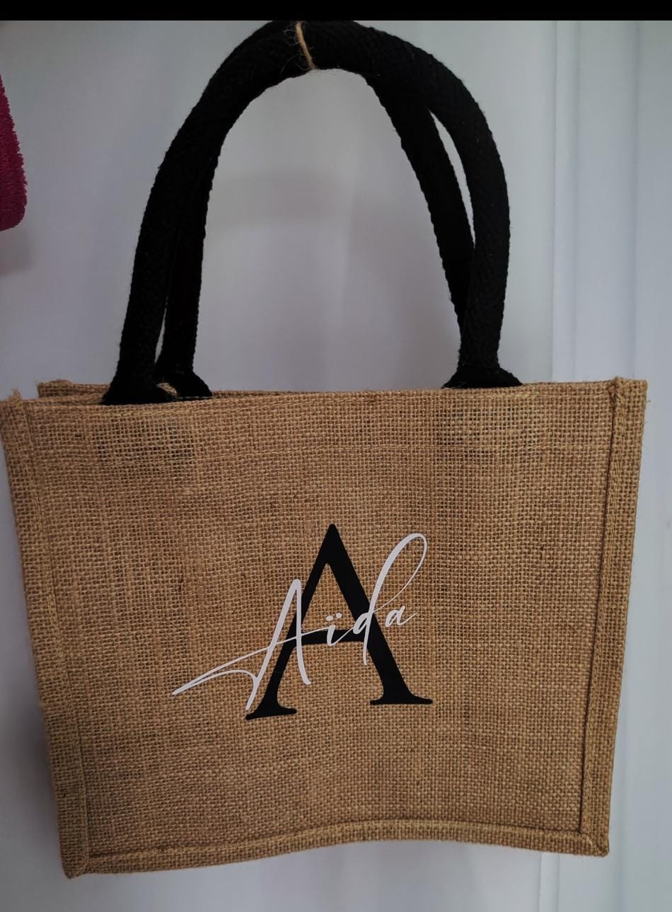 Grand sac en jute – Image 12