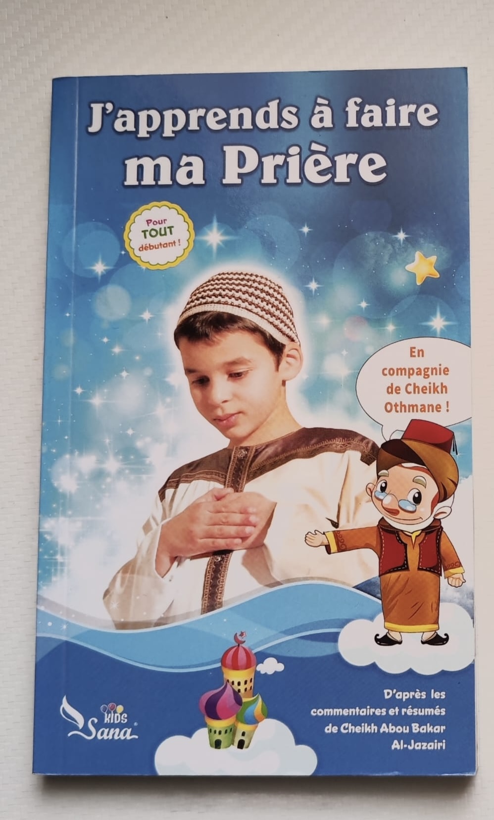 Livre garçon apprends à faire la prière