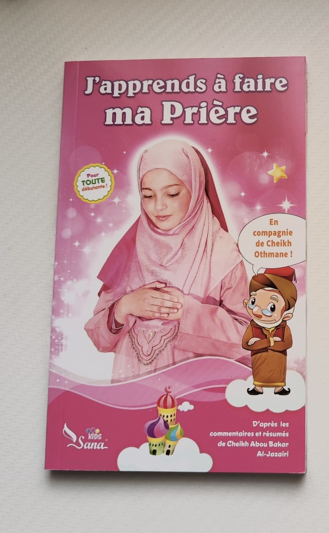 Livre fille apprends à faire la prière