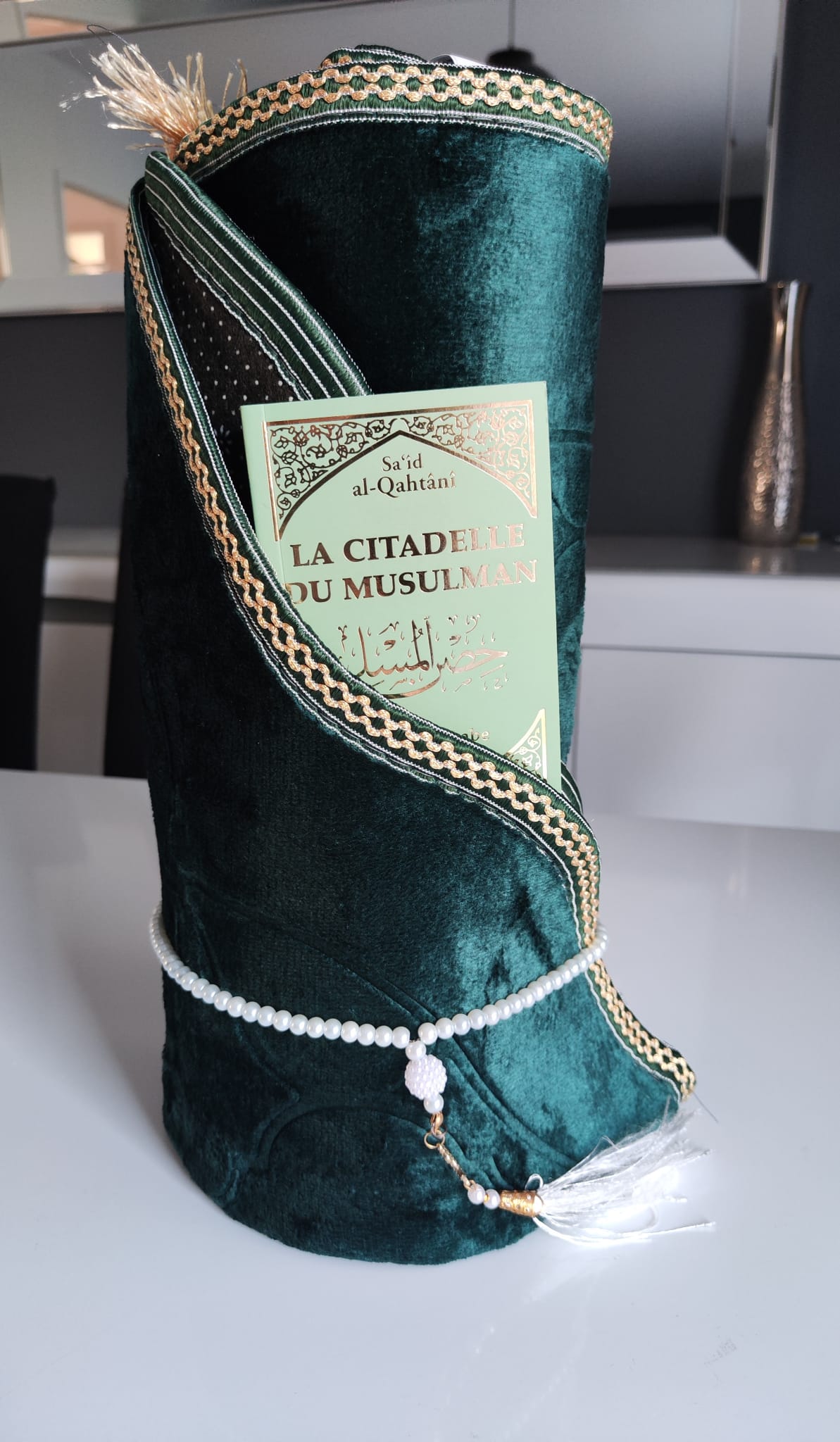 Coffret prière avec le tapis dôme épais – Image 6