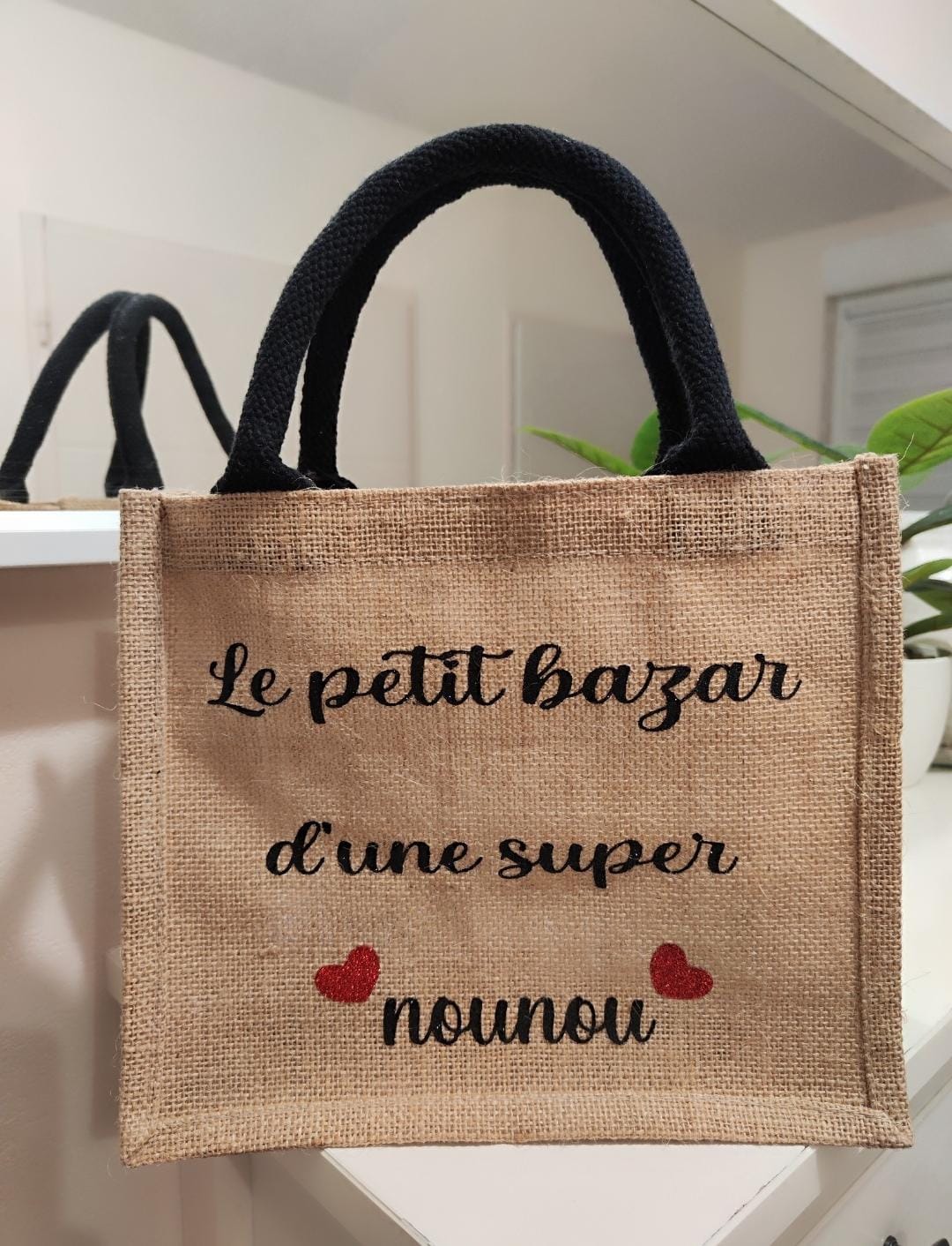 Petit sac en jute pour maîtresse – Image 6