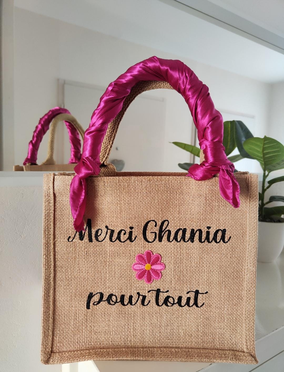 Petit sac en jute pour maîtresse – Image 5
