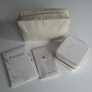 Le Coffret voyage Blanc (4-en-1)