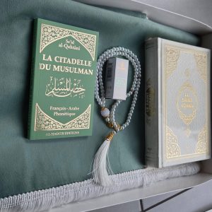 Coffret prière vert d'eau